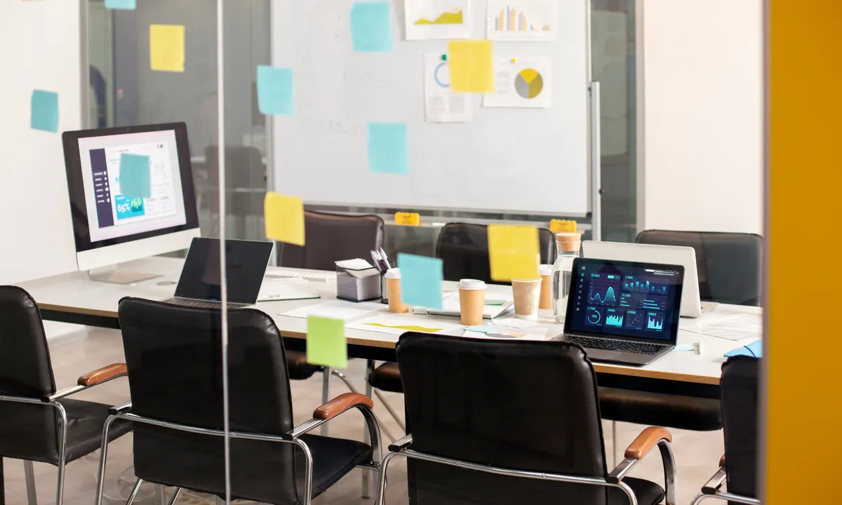 a room with a table and chair