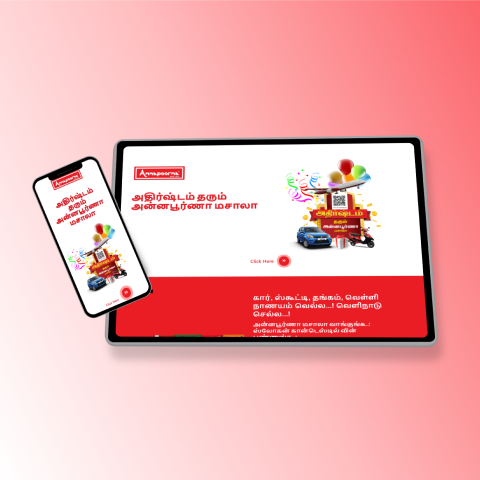 Annapoorna Web Application by Indie Spirit