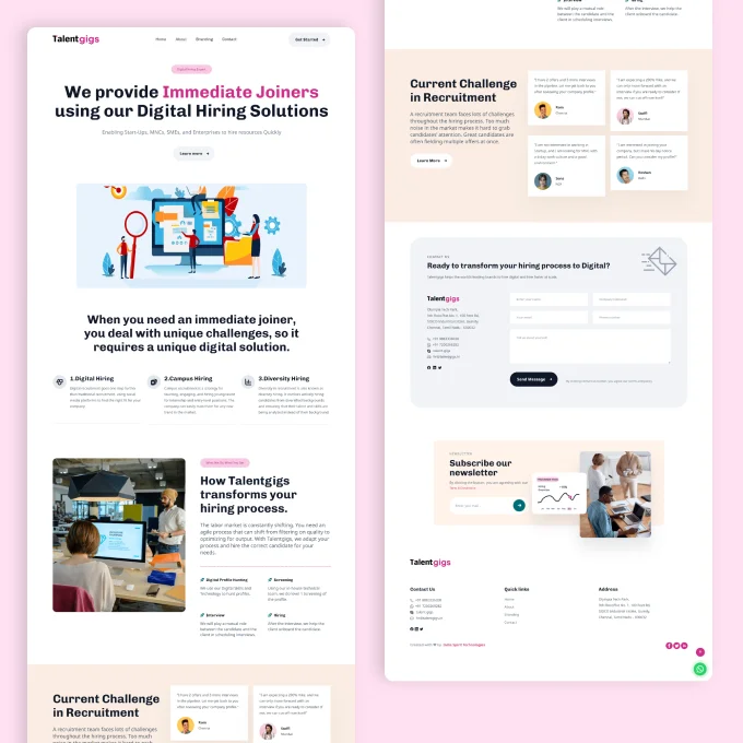 Web Application screenshot 1