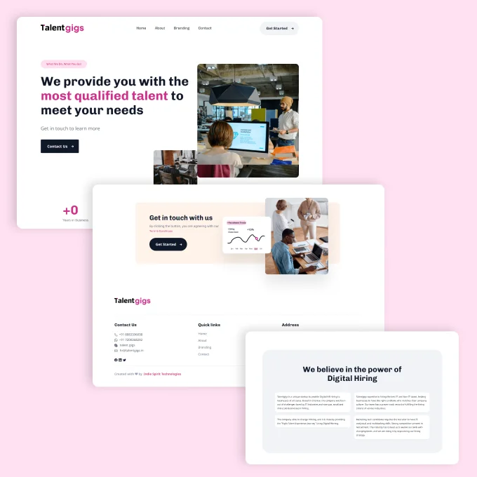 Web Application screenshot 2