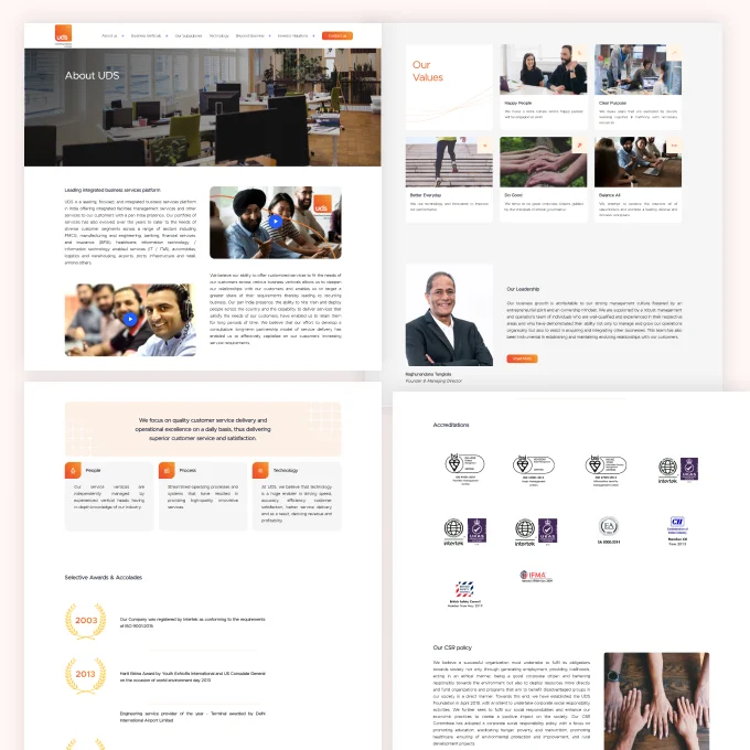 Website screenshot 2