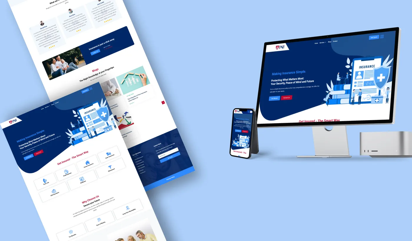 INI Website screenshot 0