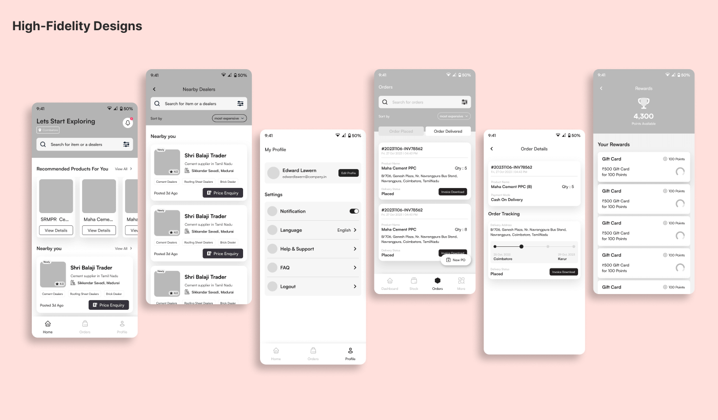 SRM PR Cements screenshot 3
