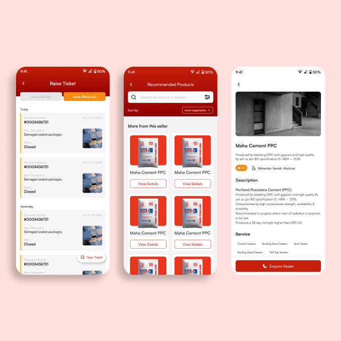 SRM PR Cements screenshot 5