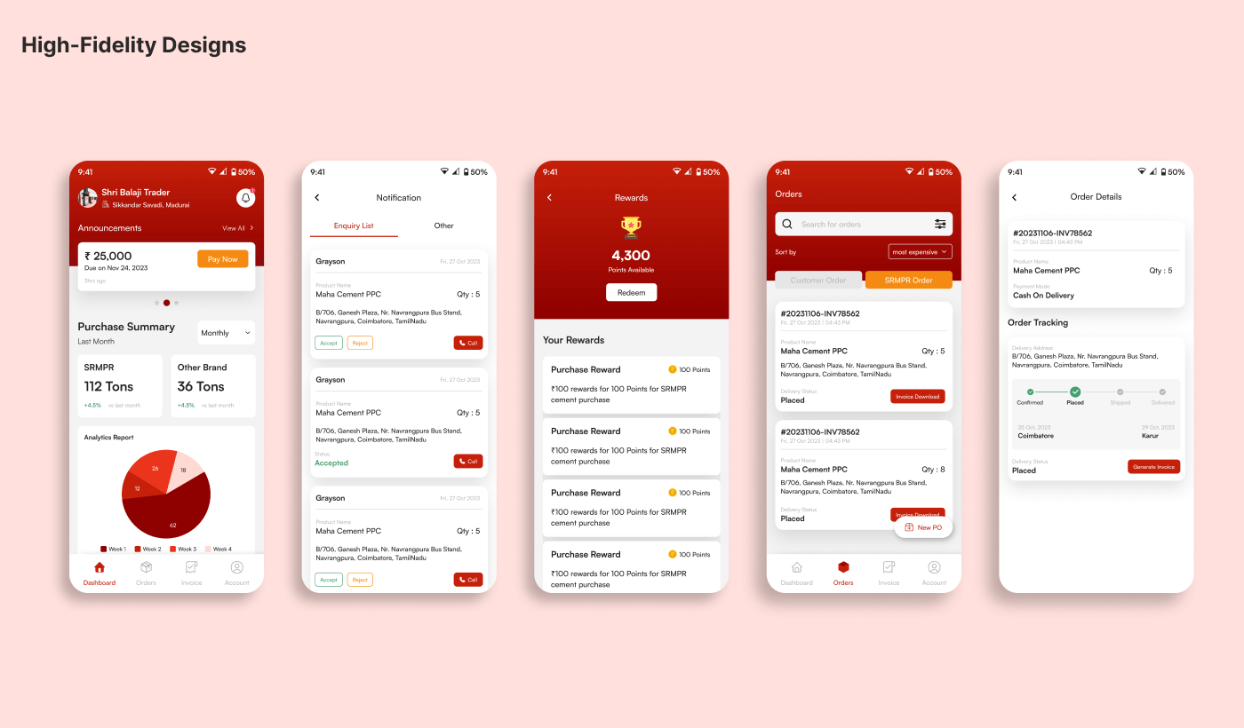 SRM PR Cements screenshot 6
