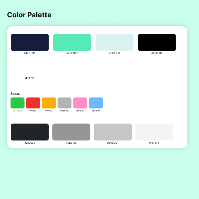 Web Application screenshot 1