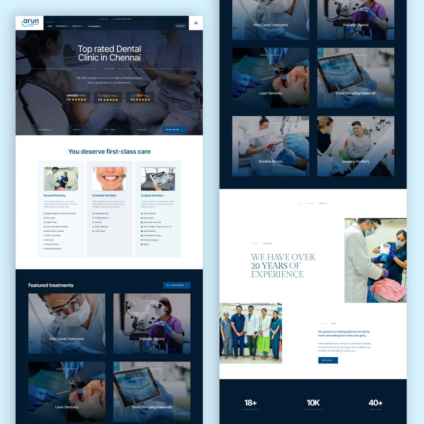 Arun Care Dental screenshot 1